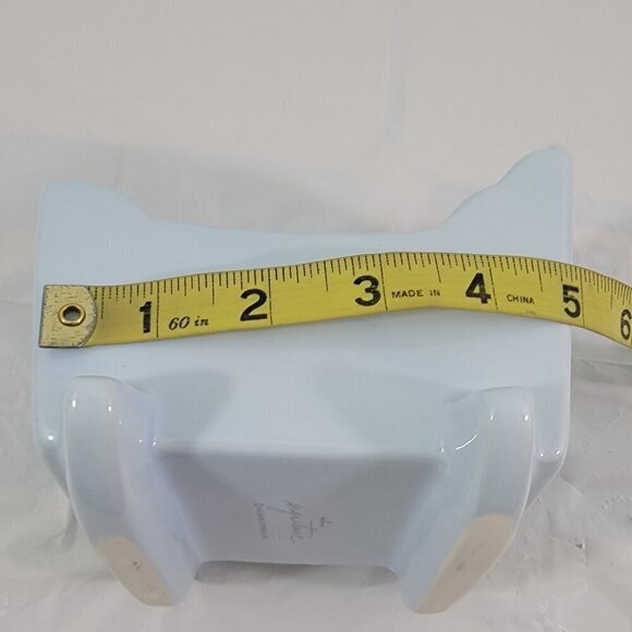 Hallmark Signature Baby Boy Blue Ceramic Keepsake Cradle Rocker Lots of Love - Picture 15 of 16